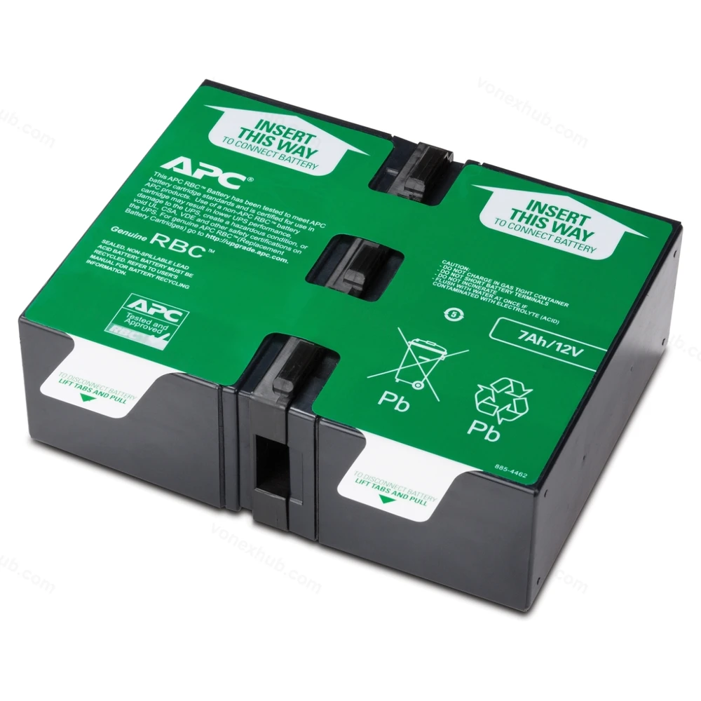 APC APCRBC123 Replacement Battery Cartridge 7Ah 24Vdc