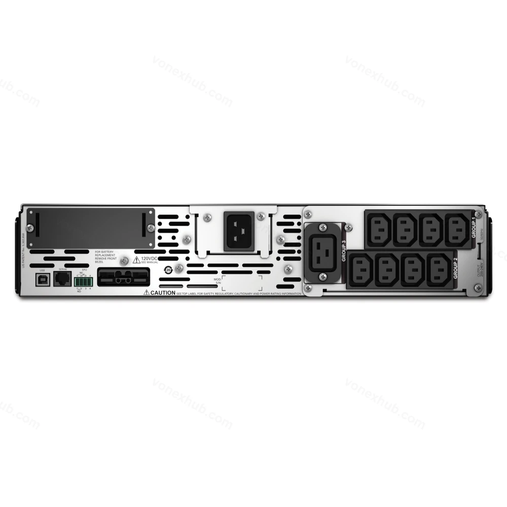 APC SMX2200RMHV2U Rear Connectors
