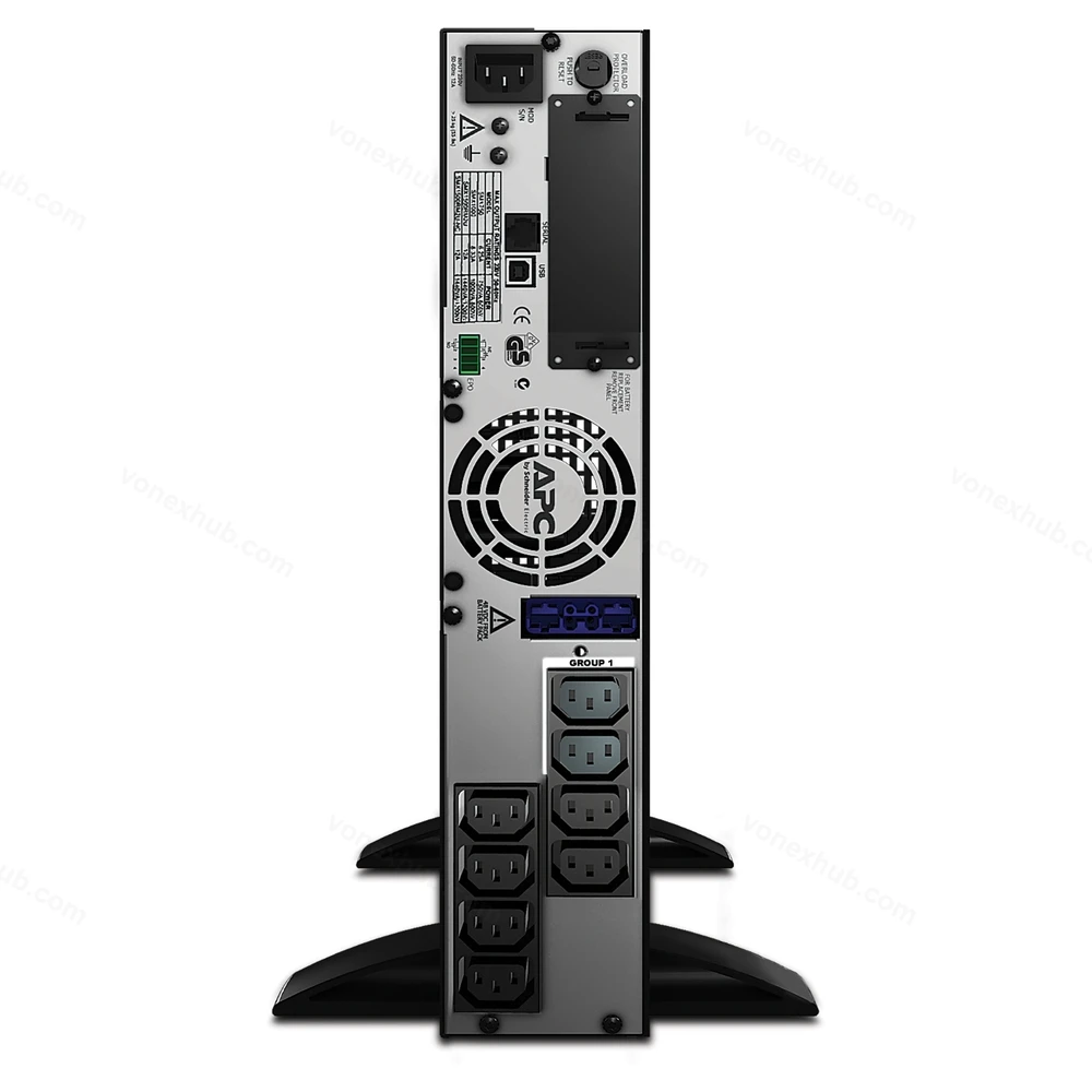 APC SMX750I Rear Connectors