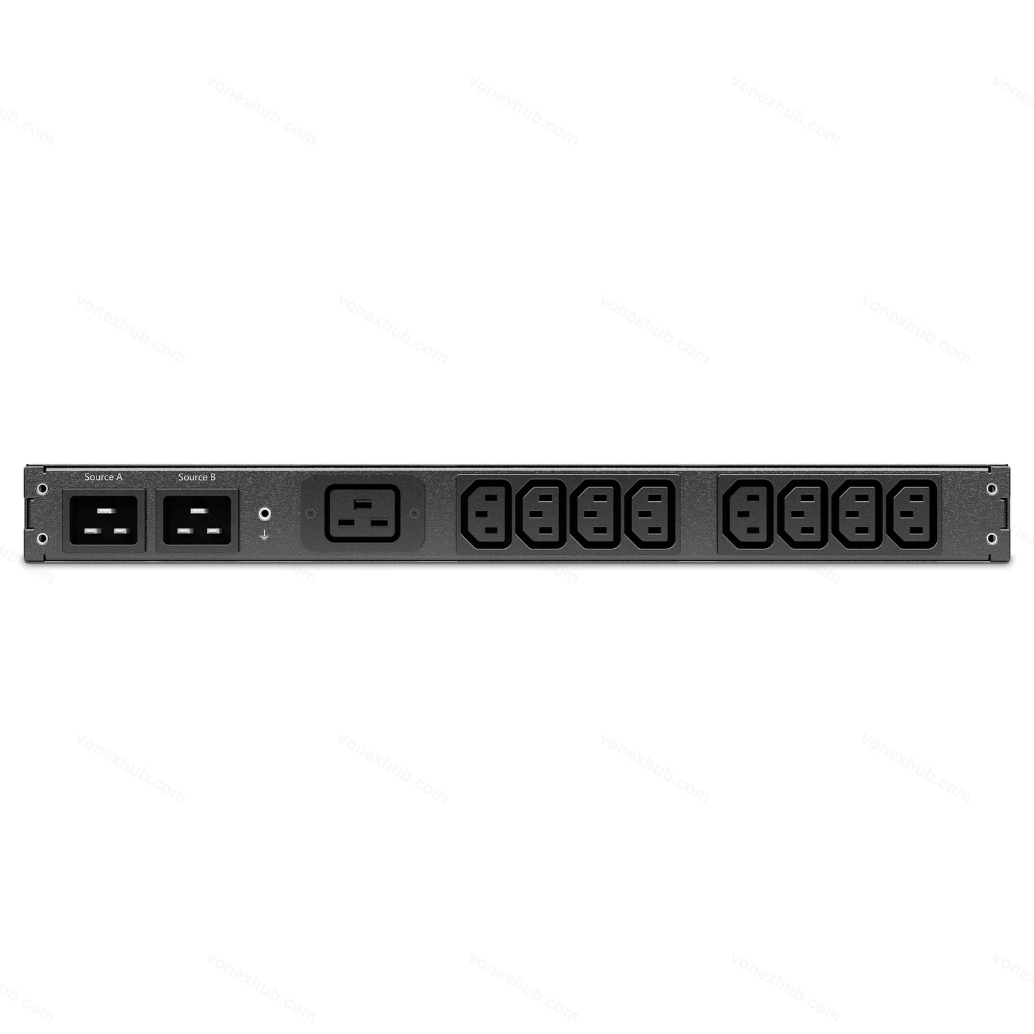 APC AP4423A Rear Connectors - Source A/B Inputs, C13/C19 Outlets