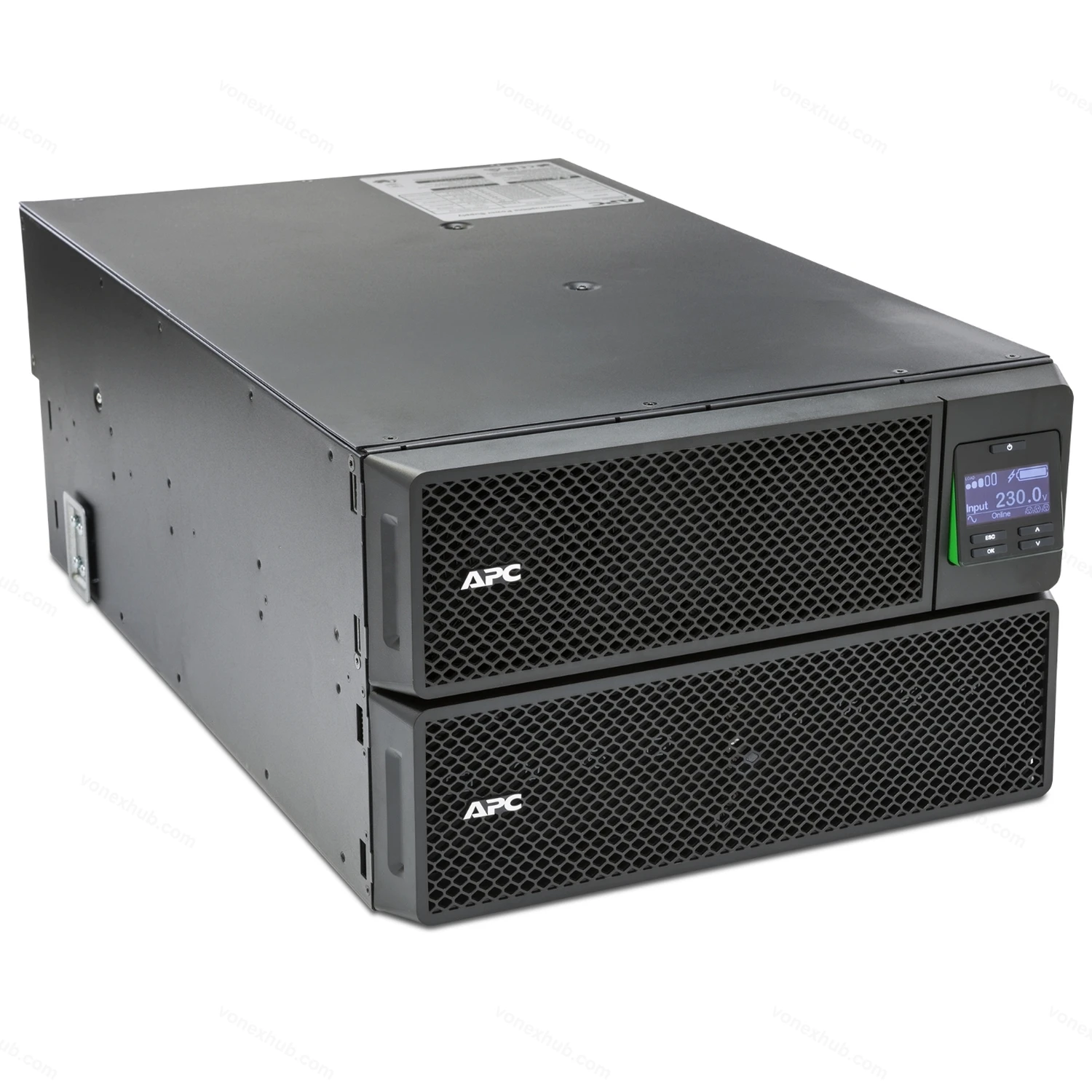 APC SRT8KRMXLI Smart-UPS On-Line Front Angle View