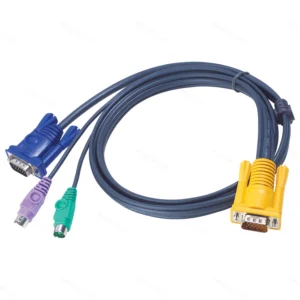 ATEN 2L-5206P 6M PS/2 KVM Cable with 3 in 1 SPHD