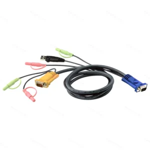 ATEN 2L-5305U 5M USB KVM Cable with 3 in 1 SPHD and Audio