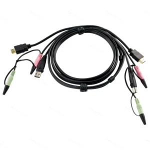 ATEN 2L-7D02UH 1.8M USB HDMI KVM Cable with Audio