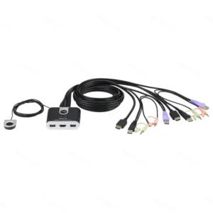 ATEN CS692-AT 2-Port USB HDMI/Audio Cable KVM Switch with Remote Port Selector