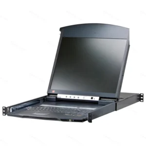 ATEN KL1508AIN-AXA-AE 19" Dual Rail LCD KVM over IP Switch