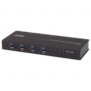 ATEN US3344I-AT-E 4x4 USB 3.2 Gen 1 Industrial Hub Switch