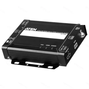 ATEN VC1280-AT-E 2-Port 4K HDMI/VGA to HDMI Converter Switch