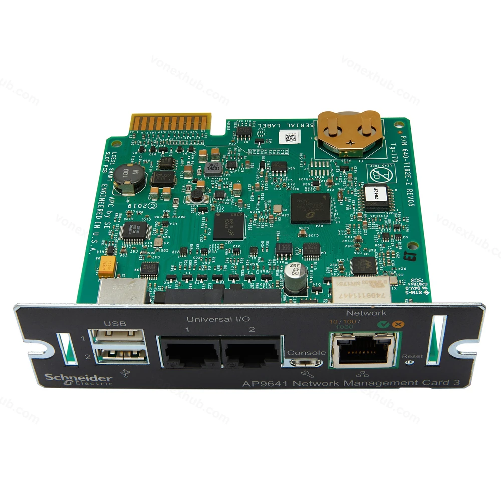 APC AP9641 Network Management Card 3 with Environmental Monitoring