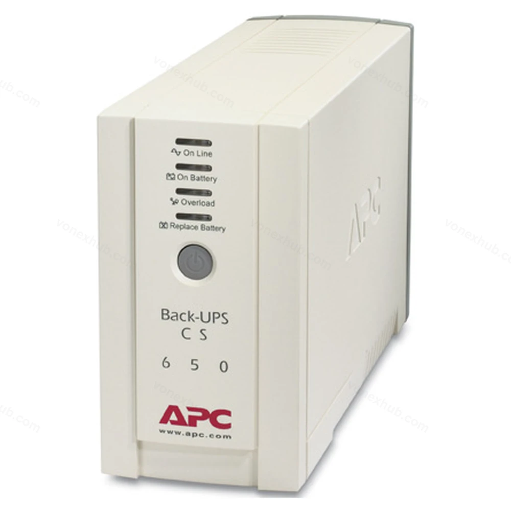 APC BK650-AS Back-UPS 650VA Tower UPS