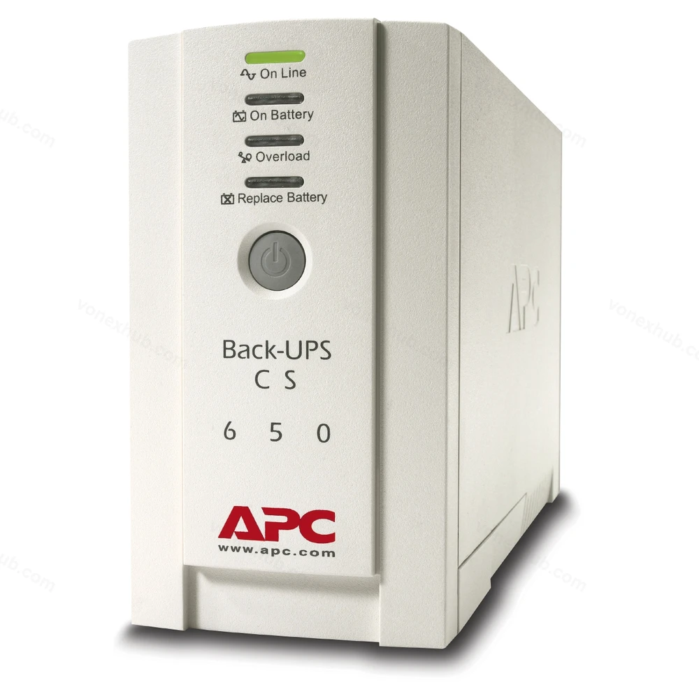 APC BK650EI Back-UPS 650VA Tower UPS