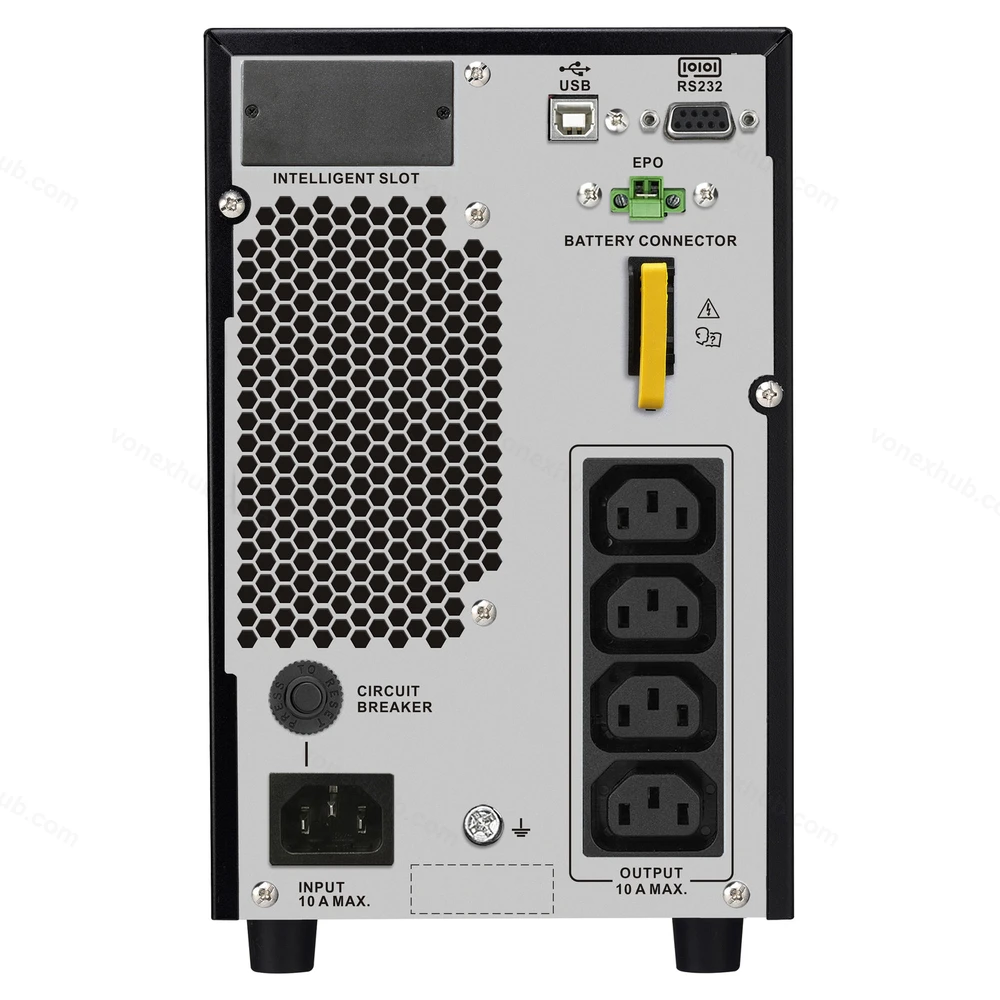 APC SRV2KI-E Rear Connectors