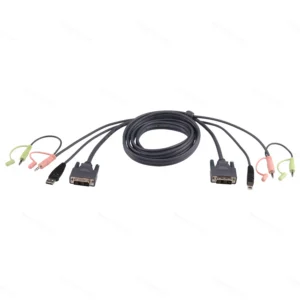 ATEN 2L-7D02U 1.8M USB DVI-D Single Link KVM Cable