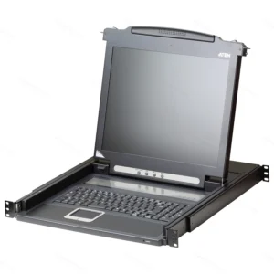 ATEN CL1000M-ATA-AE 17" LCD KVM Console - Angle View