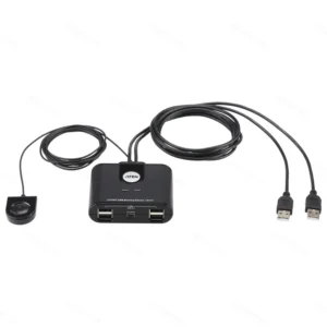 ATEN US224 2x4 USB 2.0 Peripheral Sharing Switch