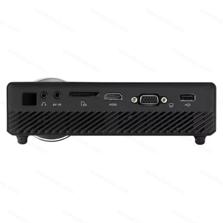 Asus B1MR Projector Connector Panel
