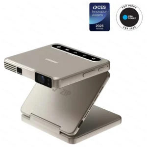Aurzen ZIP Tri-Fold Portable Projector