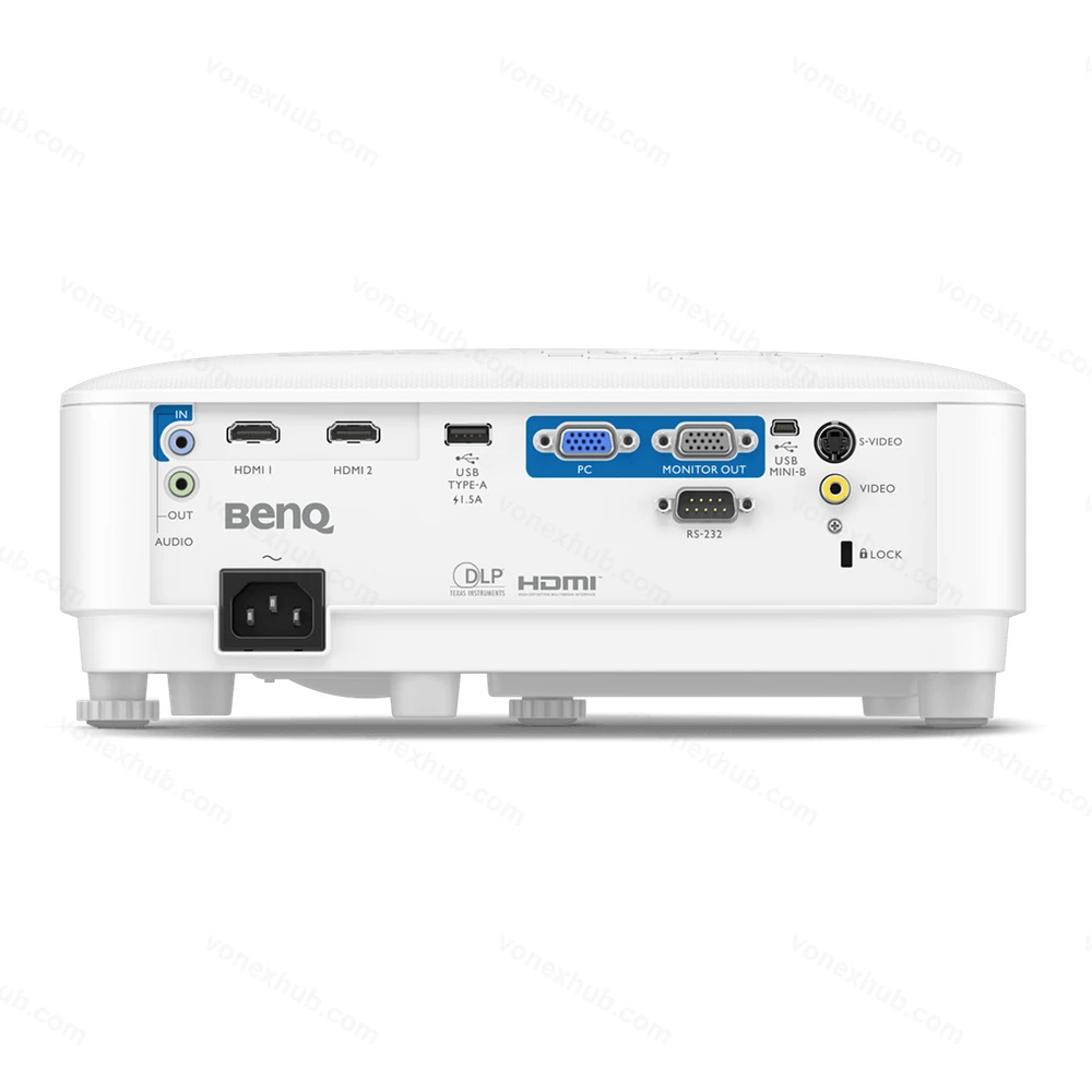 BenQ MH560 Projector Connectors