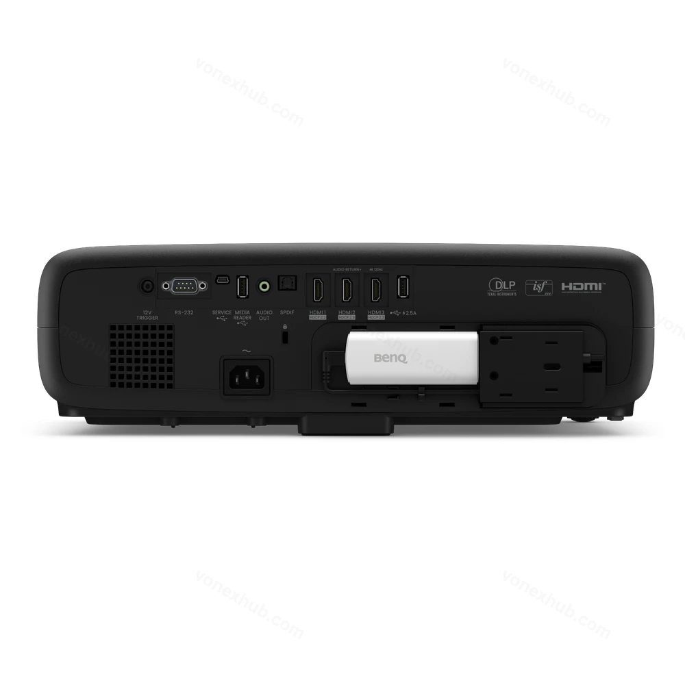 BenQ W4100i Projector Connectors