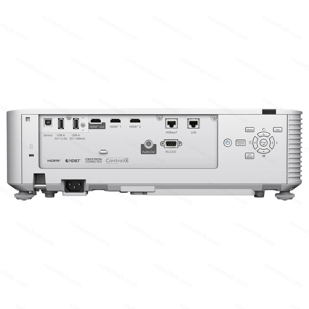 Epson EB-L890U Projector Connector Panel