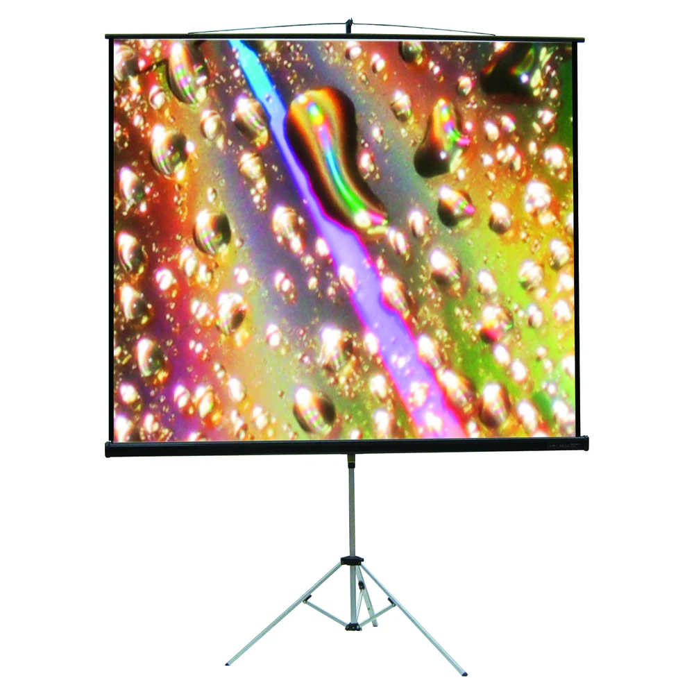 LAV Lena TS Tripod Projector Screen on stand, color view