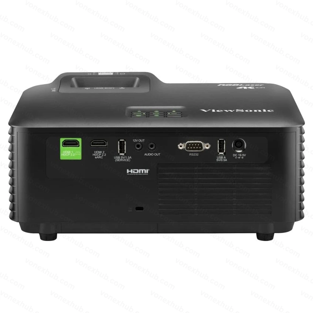 ViewSonic LX700-4K RGB Projector Connectors