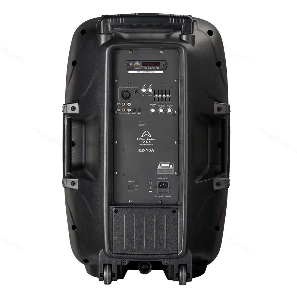Wharfedale Pro EZ-15A Rear Connector Panel